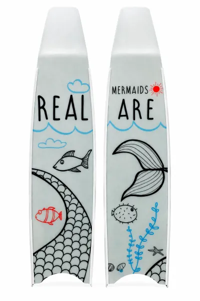 Лопасти из стеклотекстолита Leaderfins ICT Mermaid Are Real