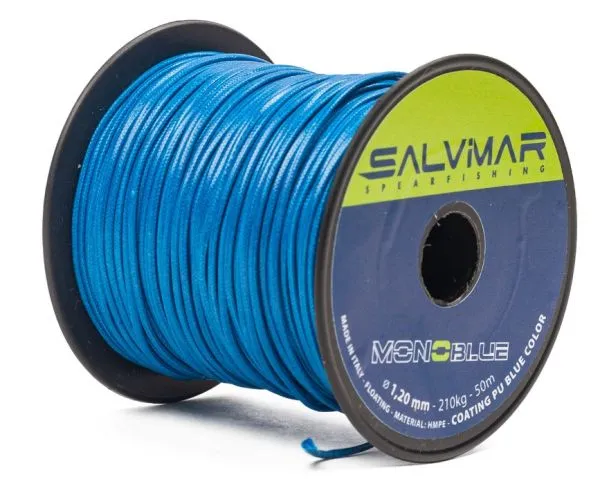 Линь Salvimar Mono Blue  ø1,0 мм 160 кг (цена за 1 метр)
