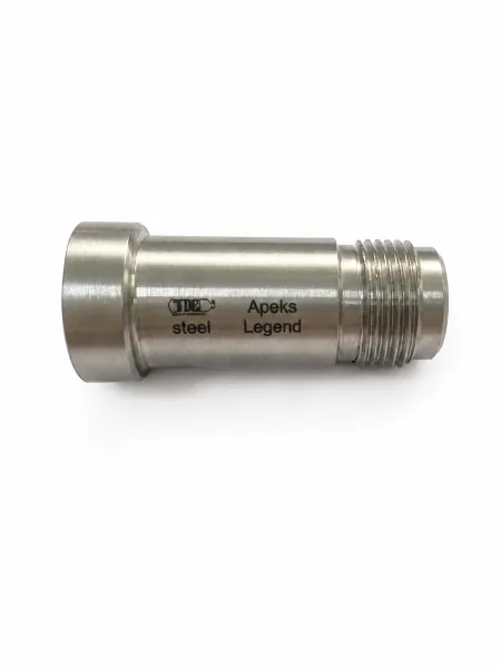 Штуцер стальной TDE HP DIN-G3\8 регуляторов Aqualung Legend и Apeks