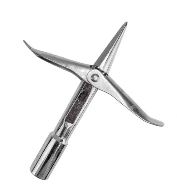 Наконечник Scorpena хромированный с двумя флажками