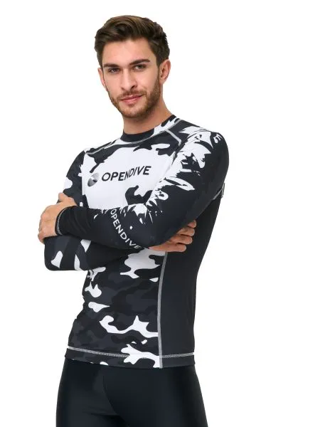 Футболка T-Flex OpenDive Logo Swim UPF70 мужская