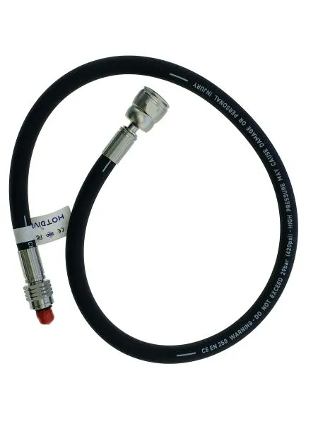 Шланг для второй ступени 3/8" с поворотным шарниром OpenDive 75 см