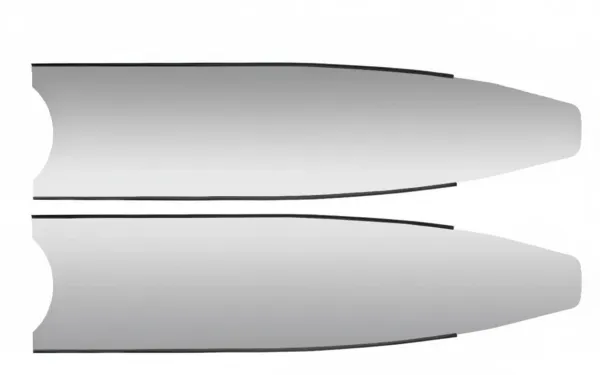 Лопасти Leaderfins Limited Edition Silver Mirror 