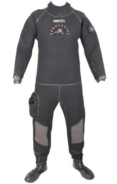 Гидрокостюм сухой из компрессионного неопрена Sublife Commercial NC5.0 