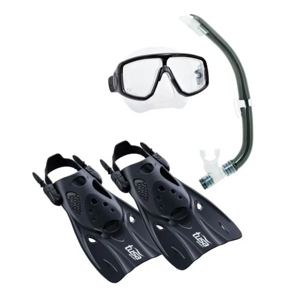 Комплект маска+трубка+ласты в сумке Tusa Sport UPR-0101