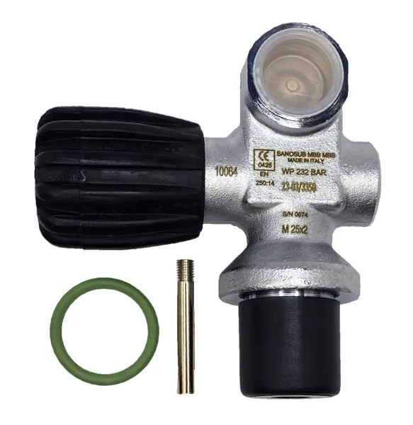 Вентиль Sun-O-Sub М25x2 232 Bar левый 1 выход DIN без вкрутки