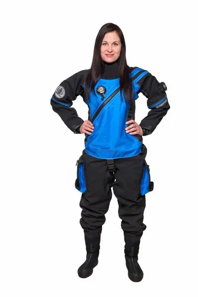 Сухой гидрокостюм женский FrogLady Hybrid 