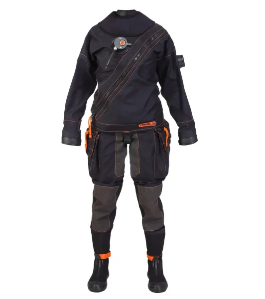 Сухой гидрокостюм женский Froglady Travel размер L-Short, размер бот 40-41