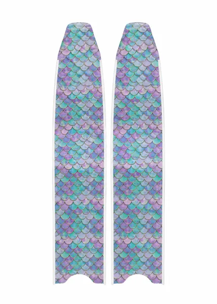Лопасти из стеклотекстолита Leaderfins ICT Mermaid Purple Golden