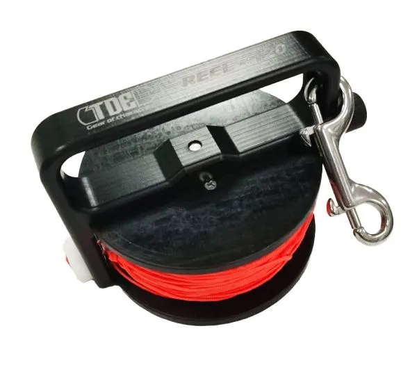 Катушка TDE ходовая LT-120 с красным линем 1,6 мм