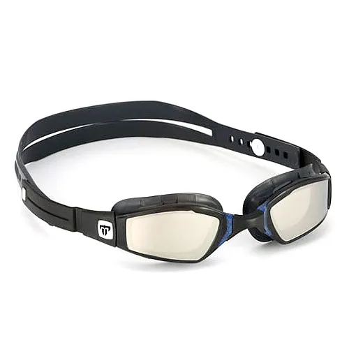 Очки Aqua Sphere Phelps Ninja Gray/Navy/Blue зеркальные линзы