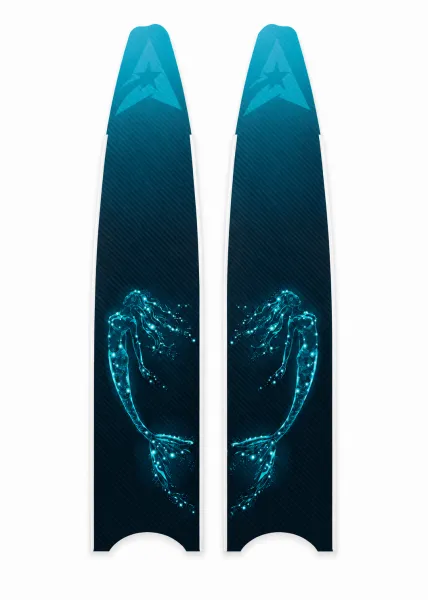 Лопасти из карбона Leaderfins Pure Carbon LE Mermaid Queen