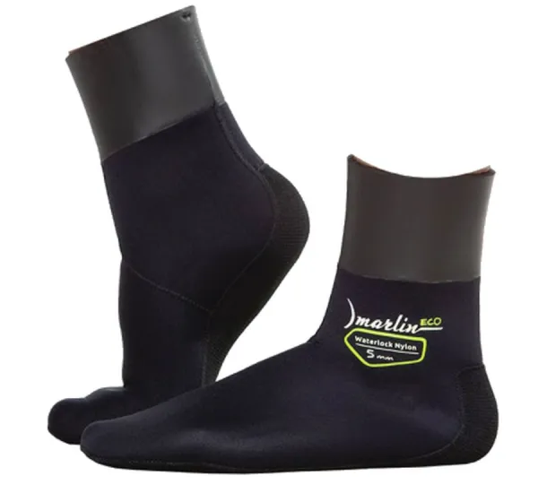 Носки Marlin WaterLock Nylon Eco Black 5 мм