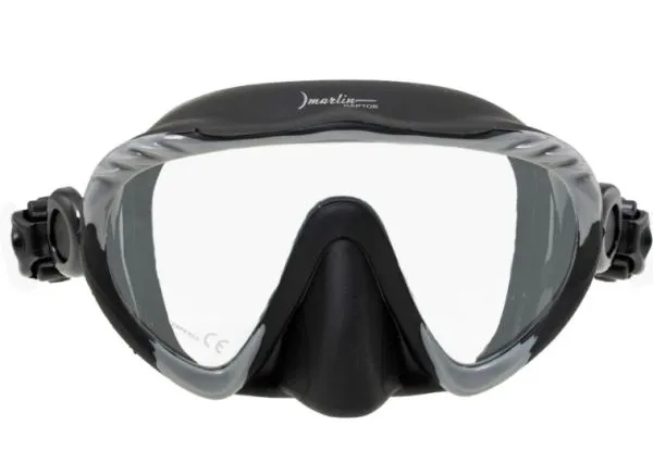 Маска Marlin Raptor Grey/Black