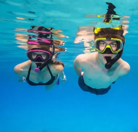 Комплект маска трубка в сумке Tusa UC-3325