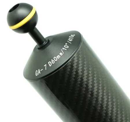 Карбоновая штанга поплавок шар & шар SeaFrogs 254мм x 60мм