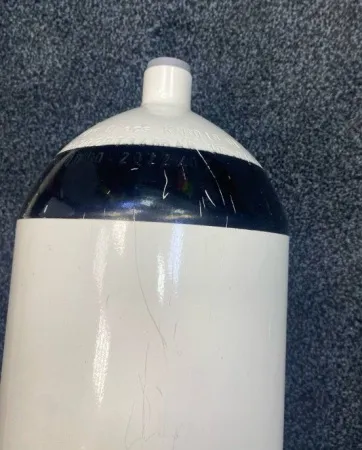 Баллон Eurocylinder стальной 12 литров 230 bar 204 мм без вентиля, новый, год выпуска 2022, царапины на корпусе