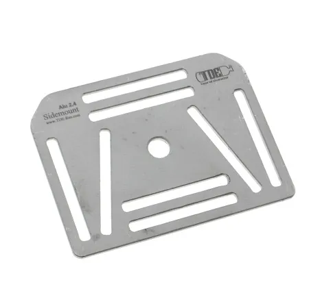 Пластина средняя TDE из алюминия толщиной 3 мм