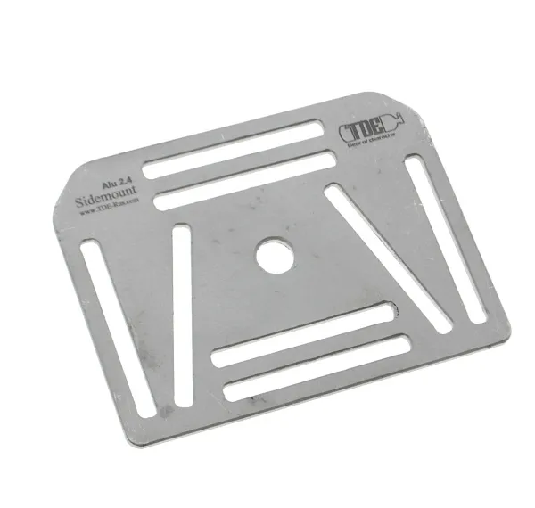 Пластина средняя TDE из алюминия толщиной 3 мм Пластина средняя TDE из алюминия толщиной 3 мм