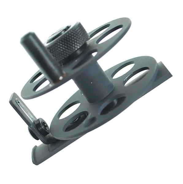 Катушка Huntriver горизонтальная с линеукладчиком и укороченным кронштейном