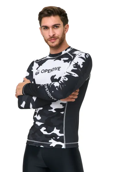 Футболка T-Flex OpenDive Logo Swim UPF70 мужская