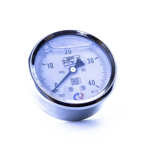 Манометр 0-40 МПа осевой