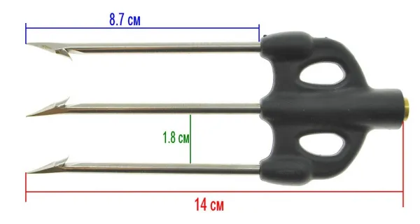 Трезубец усиленный каленый Salvimar