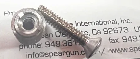 Закладная и болт для установки катушки в деревянные ружья Riffe