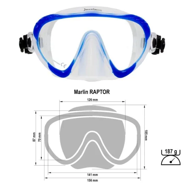 Маска Marlin Raptor