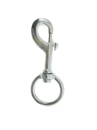 Карабин SB 120 мм с кольцом и вертелюгом