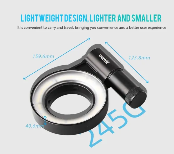 Подводный осветитель/вспышка Weefine Ring Light 3000