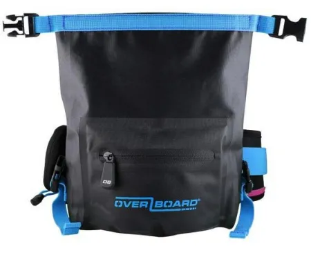 Герметичная поясная сумка Overboard Black Blue 2 литра