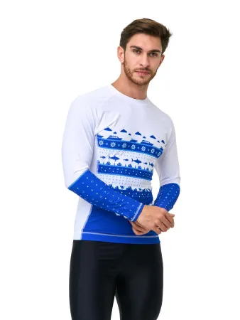 Футболка T-Flex Blue White UPF80 мужская