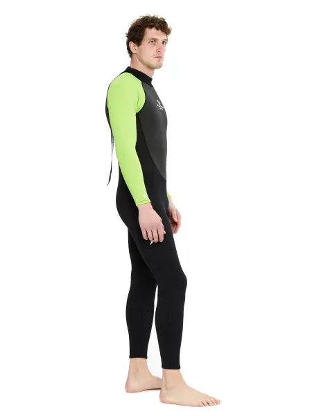 Гидрокостюм мужской Scorpena Hawaii 3 мм зеленый