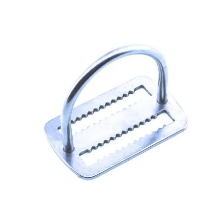 D кольцо стальное 2″ (50 мм) толщиной 5 мм 90° на пластине