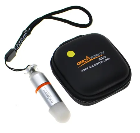 Проблесковый маячок Orca Torch Glow Tank SD01 синий