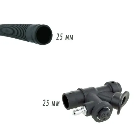 Гофрированный шланг инфлятора круглый 41 см  Гофрированный шланг инфлятора круглый 41 см