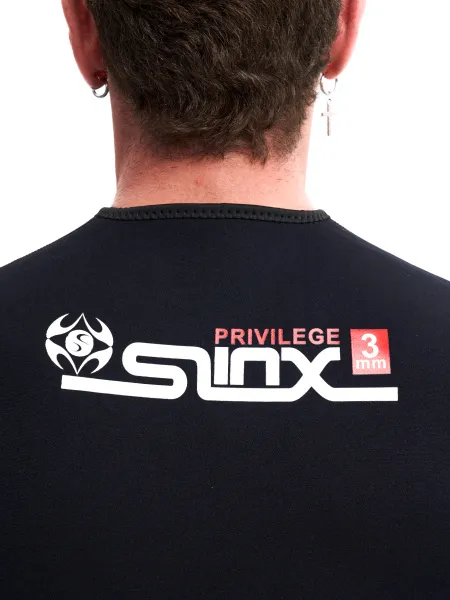 Жилет с молнией из неопрена Slinx 3 мм мужской