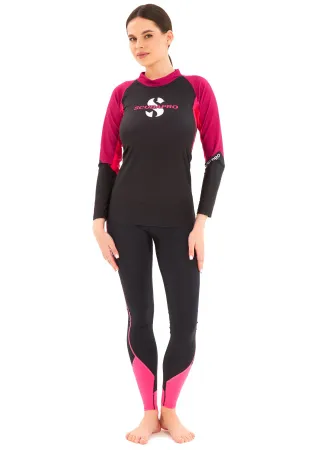 Футболка из лайкры Scuba Violet