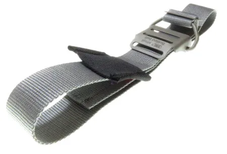 Баллонный ремень с титановой пряжкой TDE Pro 40 Grey