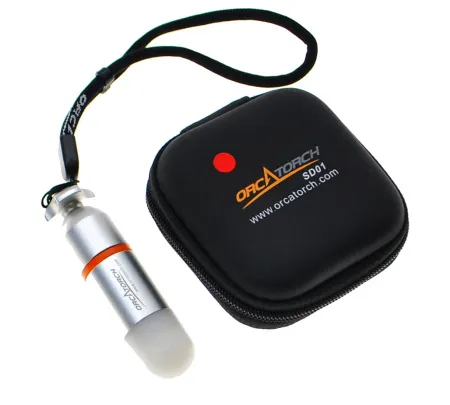 Проблесковый маячок Orca Torch Glow Tank SD01 синий