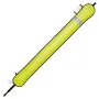 Буй декомпрессионный xDeep Closed Dsmb 140 см Yellow