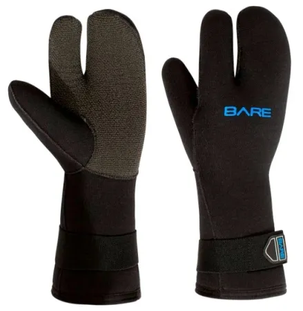 Рукавицы трехпалые с кевларом Bare K-Palm 3 мм 