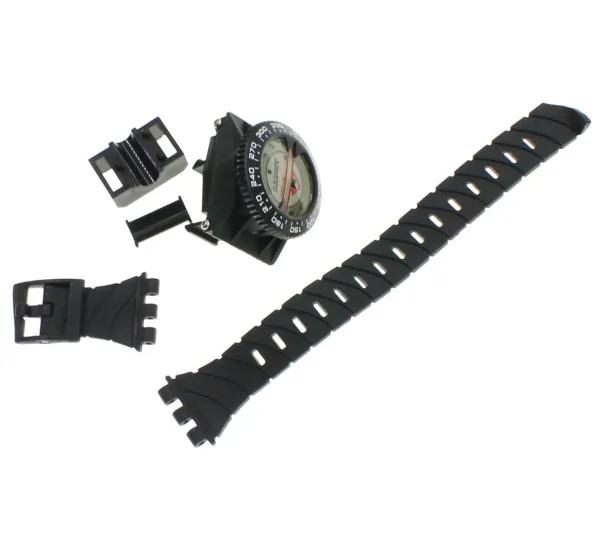 Консоль двухприборная Aquatec для дайвинга манометр 400 бар + компас