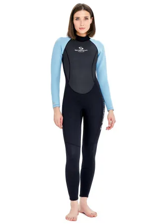 Гидрокостюм женский Scorpena Hawaii 3 мм голубой