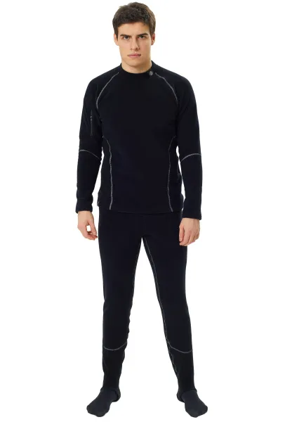 Утеплитель Frogman Polartec Black Gray 280 мужской