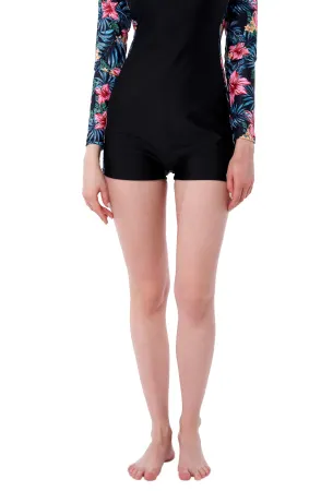 Костюм женский короткий из лайкры Red Flower