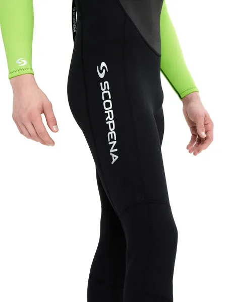 Гидрокостюм мужской Scorpena Hawaii 3 мм зеленый