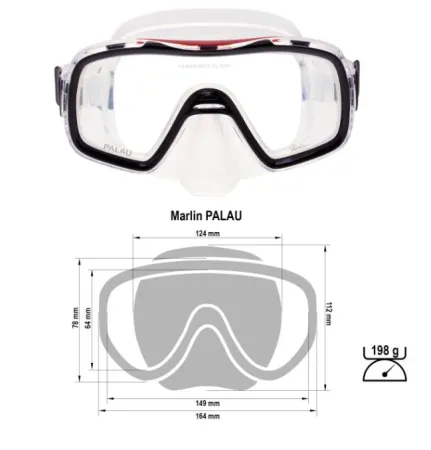 Маска Marlin Palau Black