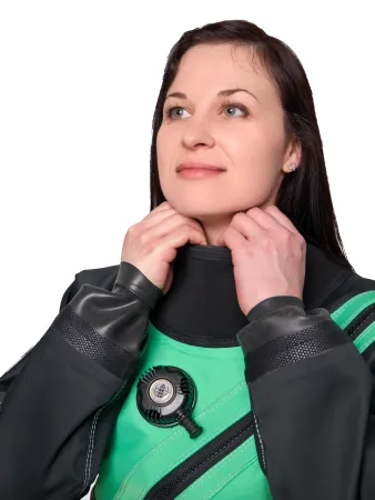 Сухой гидрокостюм Froglady Abyss 2.0 Green размер бот 39 